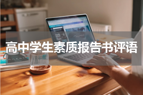 高中学生素质报告书评语