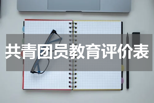 共青团员教育评价表