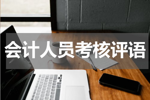 会计人员考核评语