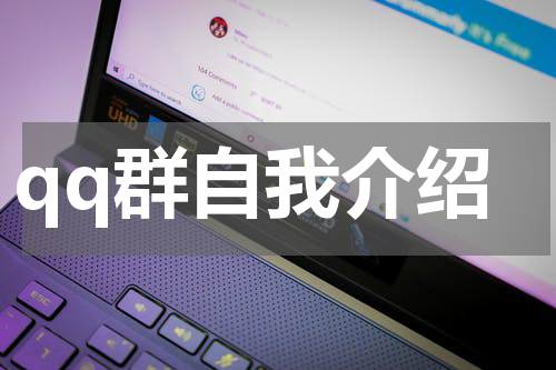 qq群自我介绍