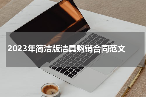 2023年简洁版洁具购销合同范文