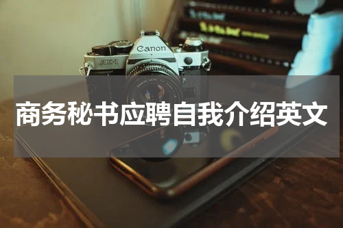 商务秘书应聘自我介绍英文