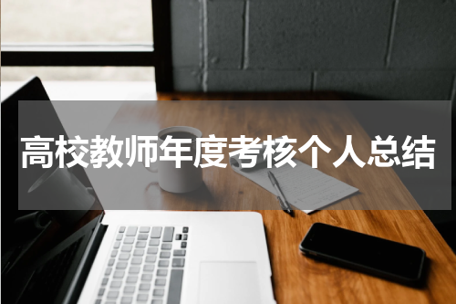 高校教师年度考核个人总结
