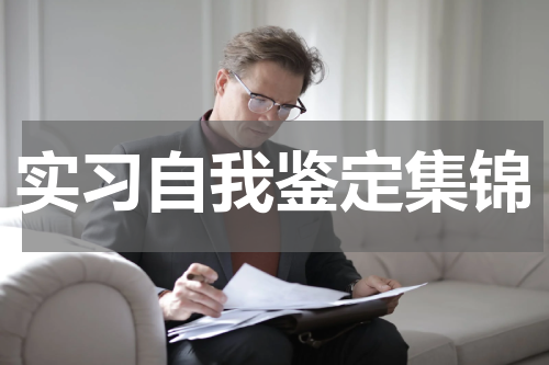 实习自我鉴定集锦