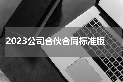 2023公司合伙合同标准版