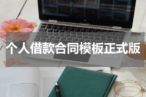 个人借款合同模板正式版