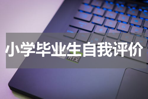 小学毕业生自我评价