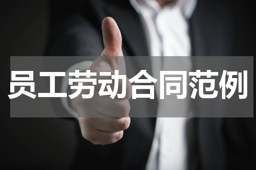 员工劳动合同范例