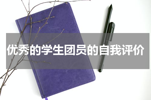 优秀的学生团员的自我评价