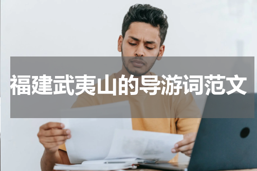 福建武夷山的导游词范文