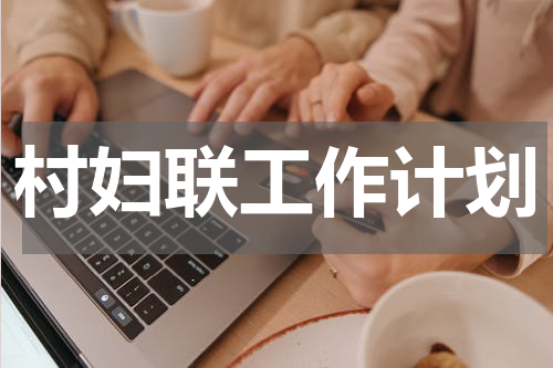 村妇联工作计划