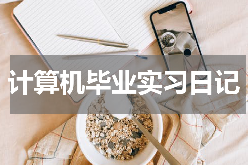 计算机毕业实习日记