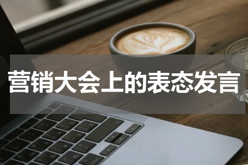营销大会上的表态发言