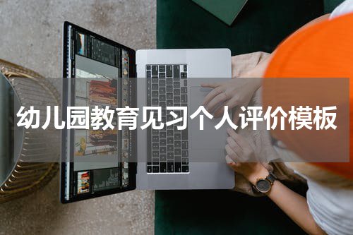 幼儿园教育见习个人评价模板
