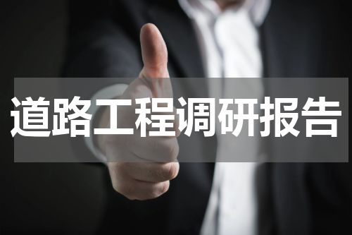 道路工程调研报告