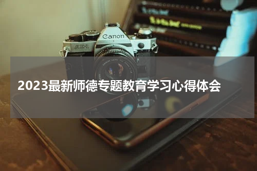 2023最新师德专题教育学习心得体会