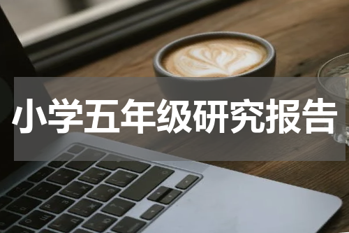 小学五年级研究报告