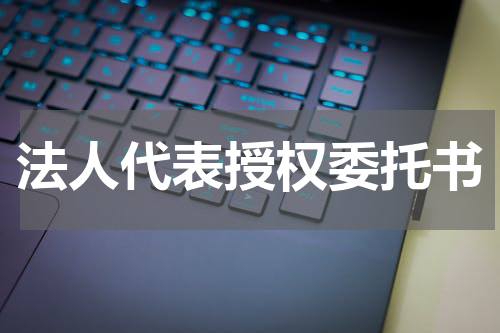 法人代表授权委托书