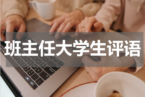 班主任大学生评语