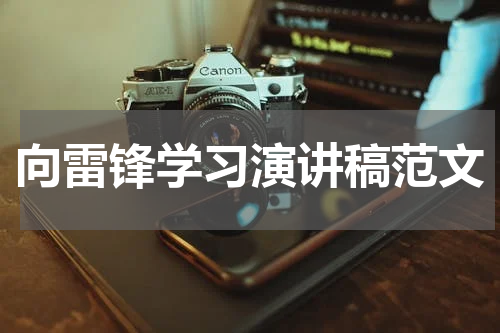 向雷锋学习演讲稿范文