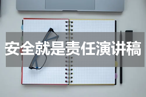 安全就是责任演讲稿