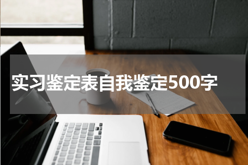 实习鉴定表自我鉴定500字