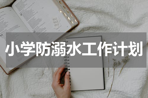 小学防溺水工作计划