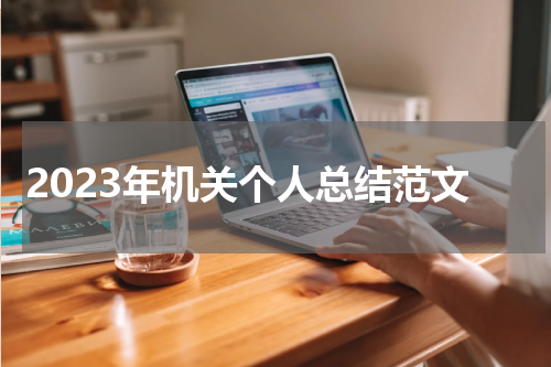 2023年机关个人总结范文