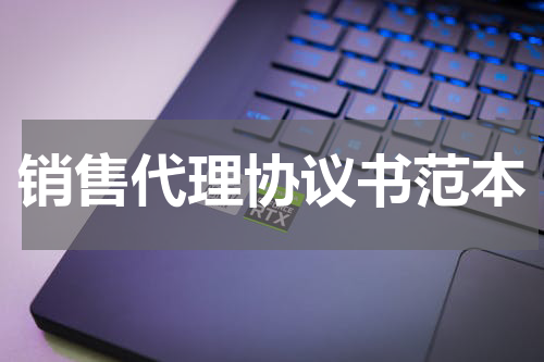 销售代理协议书范本