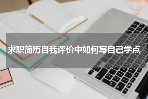 求职简历自我评价中如何写自己学点