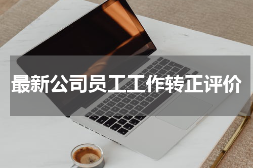 最新公司员工工作转正评价