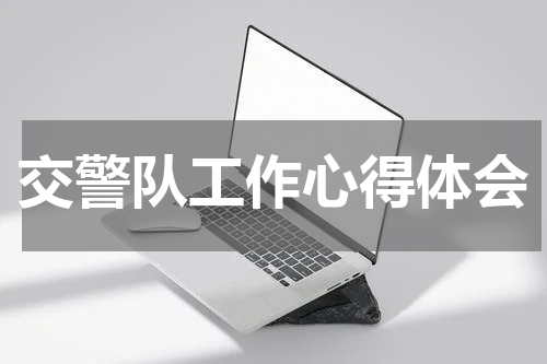 交警队工作心得体会