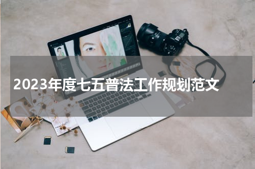 2023年度七五普法工作规划范文