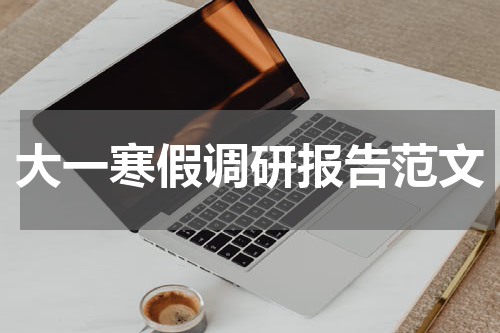 大一寒假调研报告范文