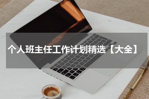 个人班主任工作计划精选【大全】