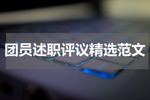 团员述职评议精选范文