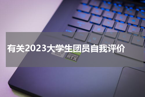 有关2023大学生团员自我评价