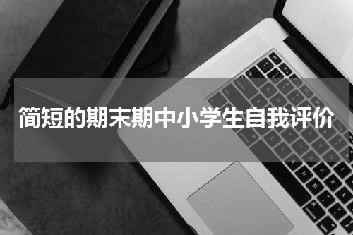 简短的期末期中小学生自我评价