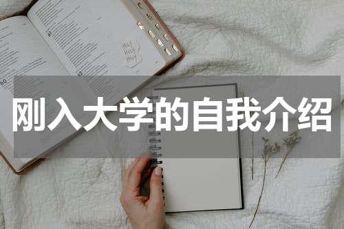 刚入大学的自我介绍