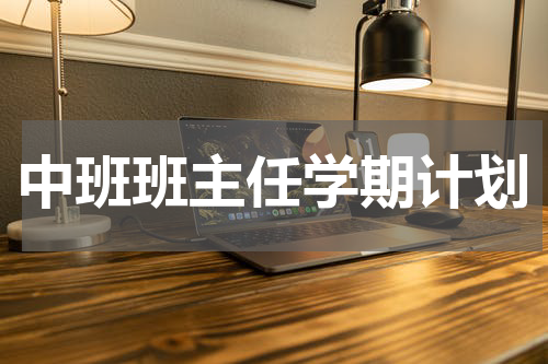 中班班主任学期计划