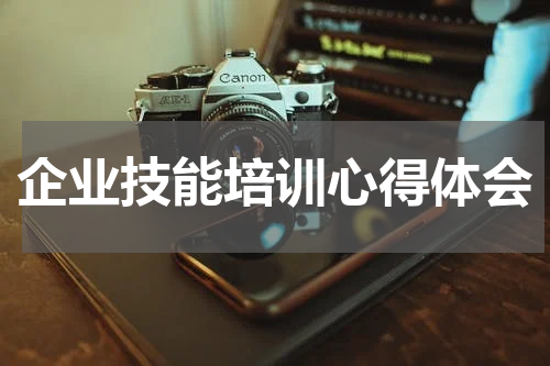 企业技能培训心得体会