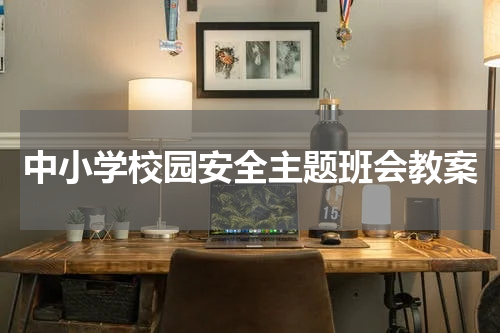 中小学校园安全主题班会教案
