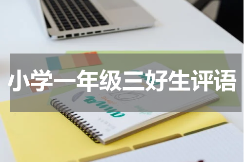 小学一年级三好生评语