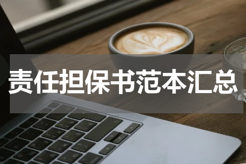 责任担保书范本汇总