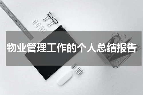 物业管理工作的个人总结报告