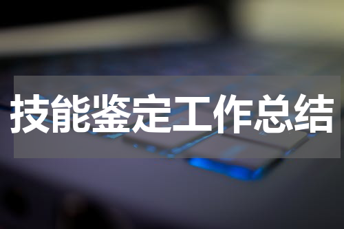 技能鉴定工作总结