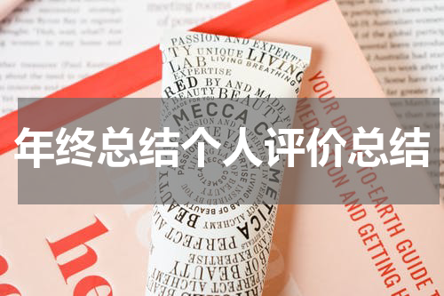 年终总结个人评价总结