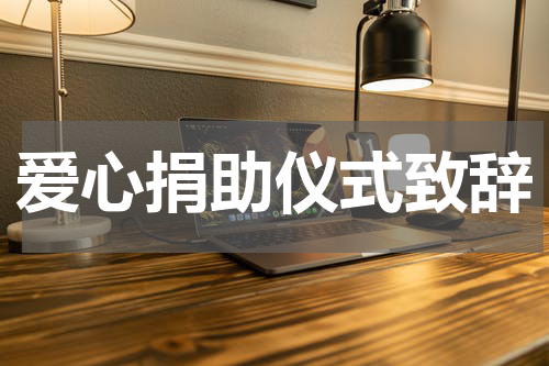爱心捐助仪式致辞