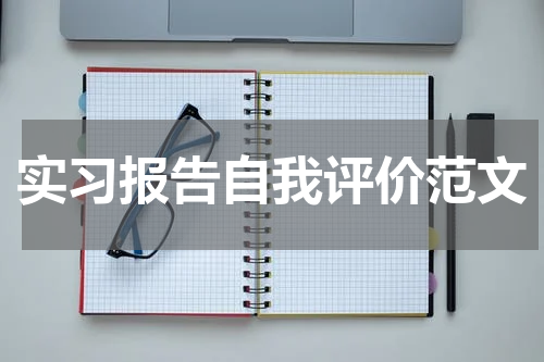 实习报告自我评价范文
