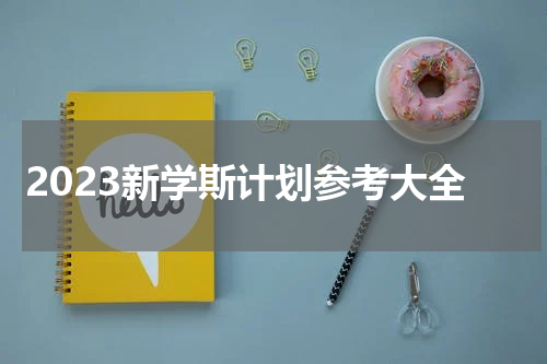 2023新学斯计划参考大全